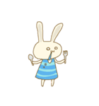 にくめんうさぎ（個別スタンプ：21）