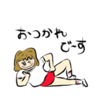 Red bloomers（個別スタンプ：5）