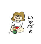 Red bloomers（個別スタンプ：31）
