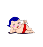 おすもう妖精（個別スタンプ：25）