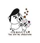 Pig Pig and fat fat (All festival)（個別スタンプ：9）