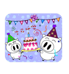 Pig Pig and fat fat (All festival)（個別スタンプ：31）