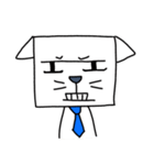 Face eyebrow cat(Elaborate special)（個別スタンプ：27）