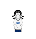白いまんじゅうモミ三郎（個別スタンプ：2）