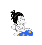 白いまんじゅうモミ三郎（個別スタンプ：4）