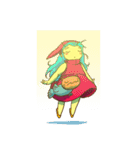 Super Little Girl Ta！（個別スタンプ：2）