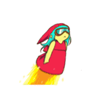 Super Little Girl Ta！（個別スタンプ：7）