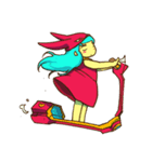 Super Little Girl Ta！（個別スタンプ：16）