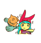 Super Little Girl Ta！（個別スタンプ：23）