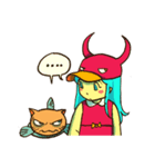 Super Little Girl Ta！（個別スタンプ：26）