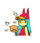 Super Little Girl Ta！（個別スタンプ：30）