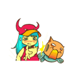 Super Little Girl Ta！（個別スタンプ：38）