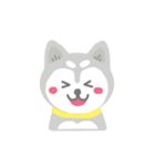 Cute Husky Stickers（個別スタンプ：2）