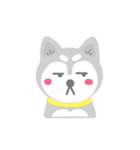 Cute Husky Stickers（個別スタンプ：6）