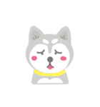 Cute Husky Stickers（個別スタンプ：20）