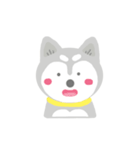 Cute Husky Stickers（個別スタンプ：22）