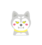 Cute Husky Stickers（個別スタンプ：33）