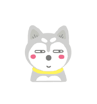 Cute Husky Stickers（個別スタンプ：37）