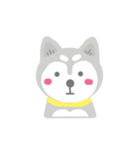 Cute Husky Stickers（個別スタンプ：40）