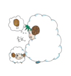 A cute little boy dressed like a sheep（個別スタンプ：20）