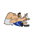 "Makham" Hyper Dog（個別スタンプ：34）