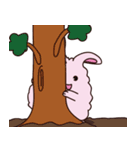 Fluffy A Little Fat Rabbit (EN)（個別スタンプ：2）