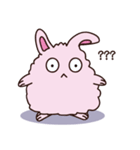 Fluffy A Little Fat Rabbit (EN)（個別スタンプ：3）