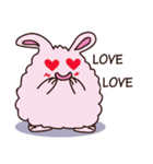 Fluffy A Little Fat Rabbit (EN)（個別スタンプ：10）