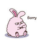 Fluffy A Little Fat Rabbit (EN)（個別スタンプ：13）
