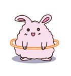 Fluffy A Little Fat Rabbit (EN)（個別スタンプ：23）