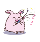 Fluffy A Little Fat Rabbit (EN)（個別スタンプ：25）