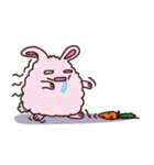 Fluffy A Little Fat Rabbit (EN)（個別スタンプ：36）