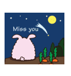 Fluffy A Little Fat Rabbit (EN)（個別スタンプ：38）