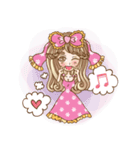 she like pink（個別スタンプ：2）