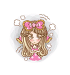 she like pink（個別スタンプ：5）