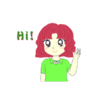Ayane - Chibi girl（個別スタンプ：4）