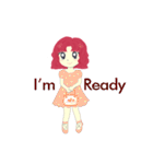 Ayane - Chibi girl（個別スタンプ：6）