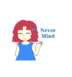 Ayane - Chibi girl（個別スタンプ：9）