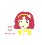 Ayane - Chibi girl（個別スタンプ：19）