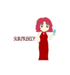 Ayane - Chibi girl（個別スタンプ：23）
