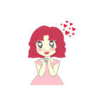 Ayane - Chibi girl（個別スタンプ：24）