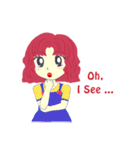 Ayane - Chibi girl（個別スタンプ：25）