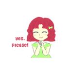 Ayane - Chibi girl（個別スタンプ：26）