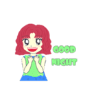Ayane - Chibi girl（個別スタンプ：31）