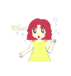 Ayane - Chibi girl（個別スタンプ：34）