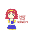 Ayane - Chibi girl（個別スタンプ：35）