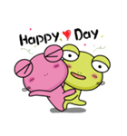 frog love life（個別スタンプ：25）