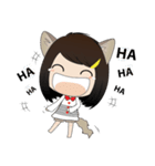 Vivi with lovely Sis ＆ Cat.[EN]（個別スタンプ：4）