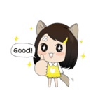 Vivi with lovely Sis ＆ Cat.[EN]（個別スタンプ：6）