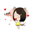 Vivi with lovely Sis ＆ Cat.[EN]（個別スタンプ：7）